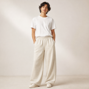 Unisex Wide Leg Joggers